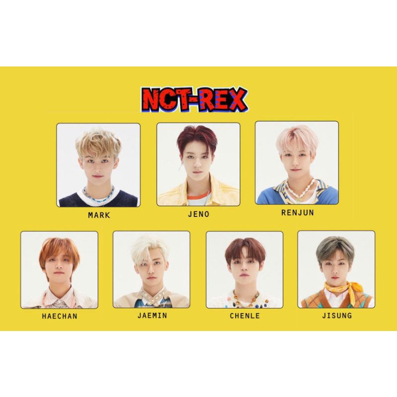 NCT Rex sticker / NCT Dream sticker / NCT Dino ABC
