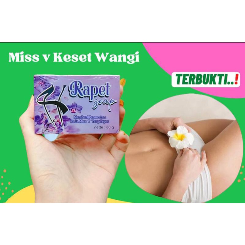 rapet soap/sabun Miss V/jmm herbal/cod/bayar ditempat
