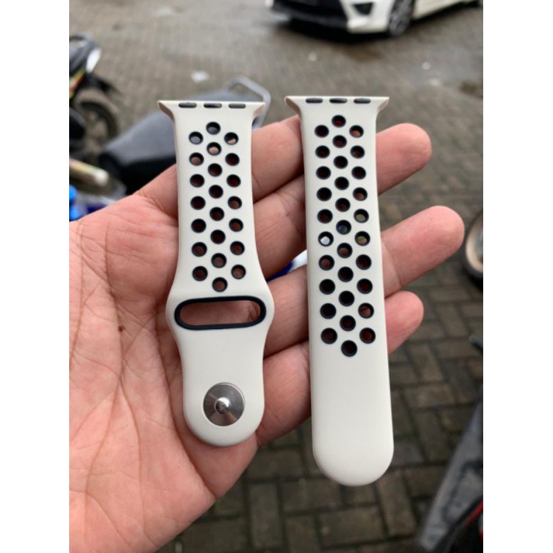 Strap Tali apple watch ruber iwatch Retro white 38/40 mm nike