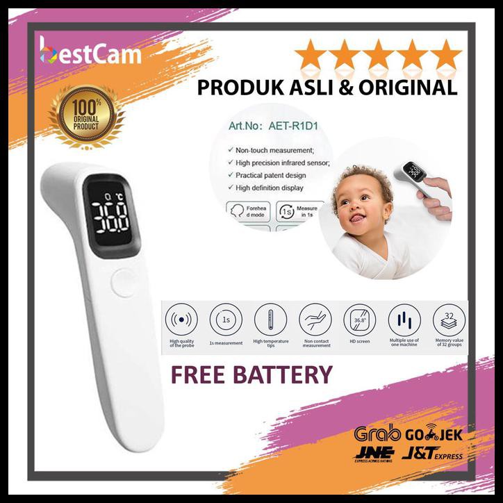 BBLOVE Thermometer Suhu Tubuh Digital Infrared