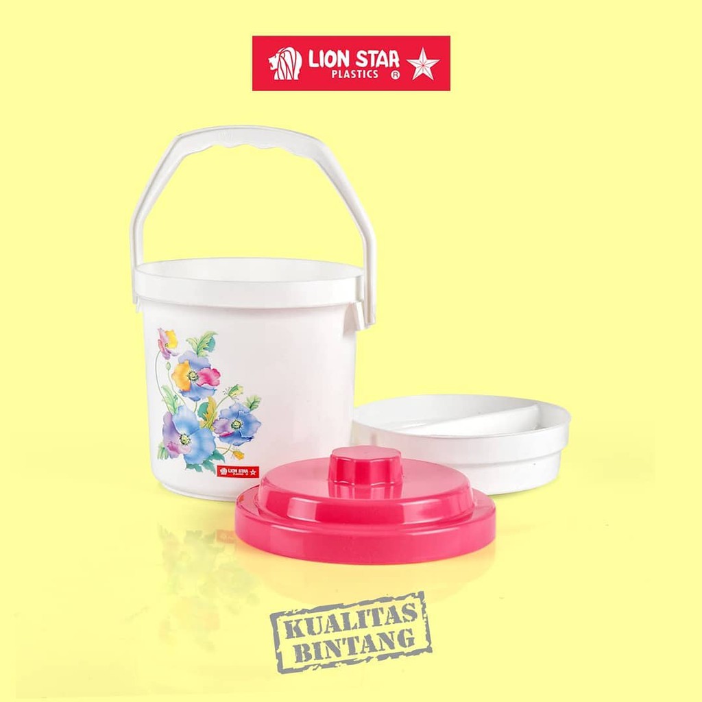 Food Carrier Small R-7 Lion Star Rantang Bekal Makan Siang BPA FREE Tempat Makanan Piknik Mini