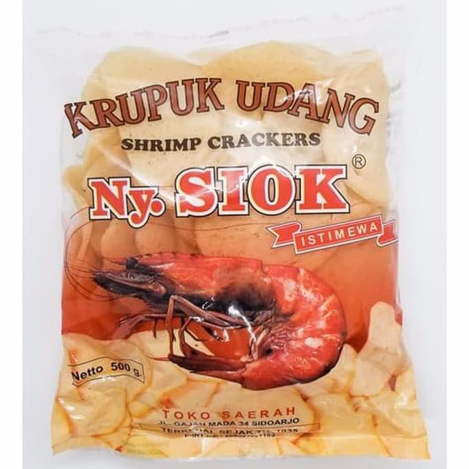 

Ny siok Oval Kerupuk udang / shrimp crackers