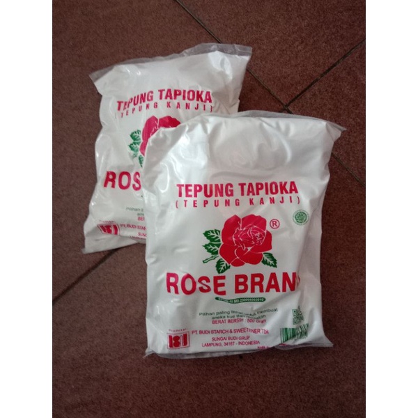 

Tepung Tapioka rosebrand 500 gram