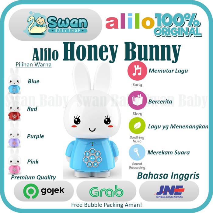 Alilo Honey Bunny / Mainan Bayi / Lagu Anak / Mainan Edukasi Anak