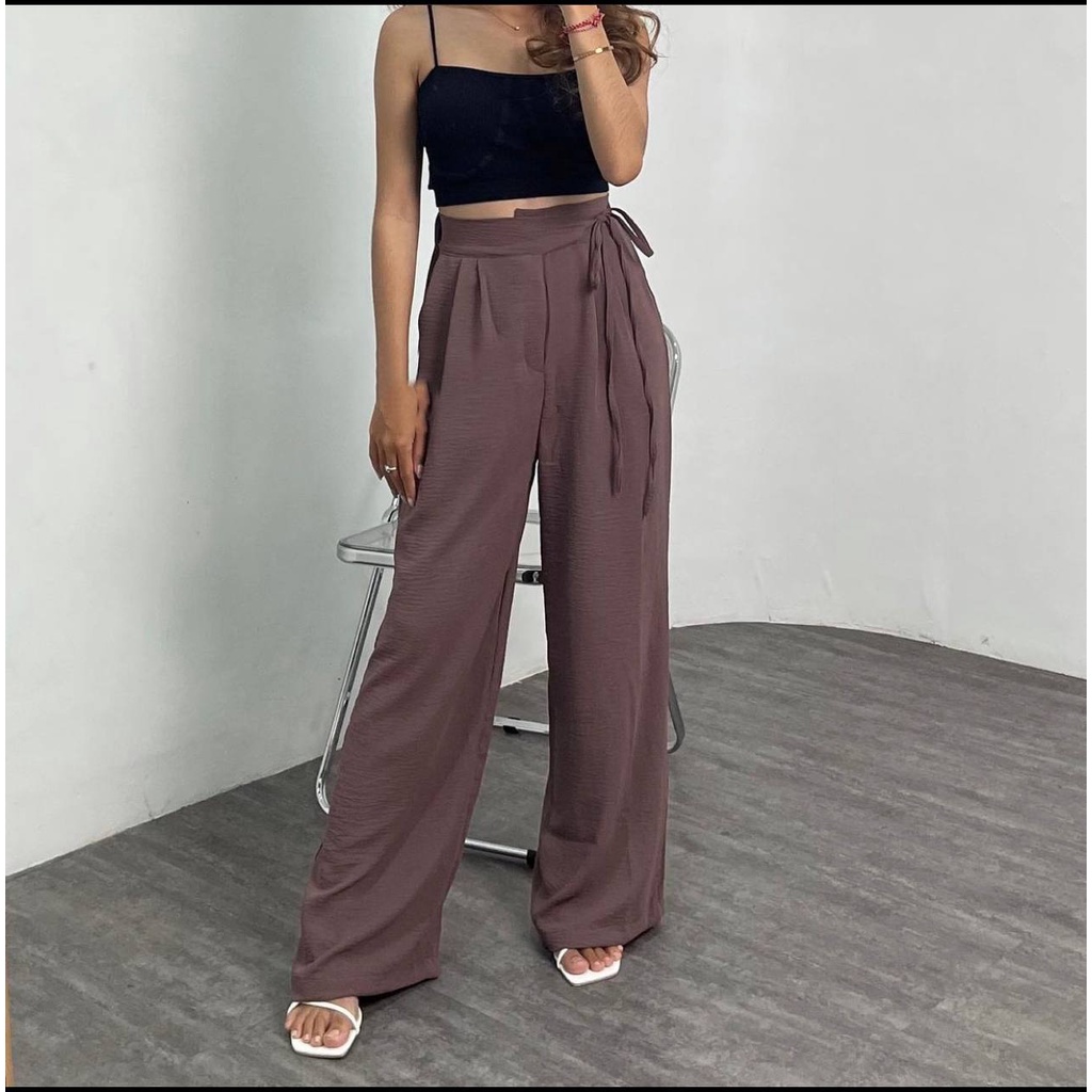 (MSB) CELANA KULOT FAYOSSA BAWAHAN PANTS WANITA AIRFLOW