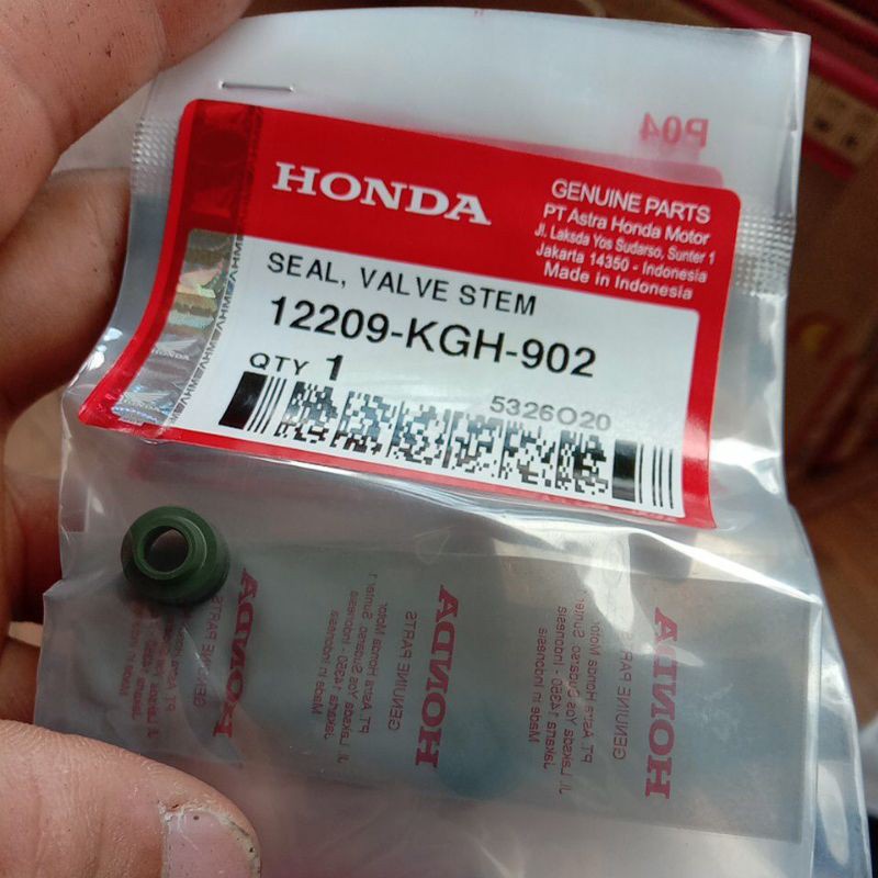 Sil Seal Klep - CS1 Sonic 125 Asli Honda 12209KGH902