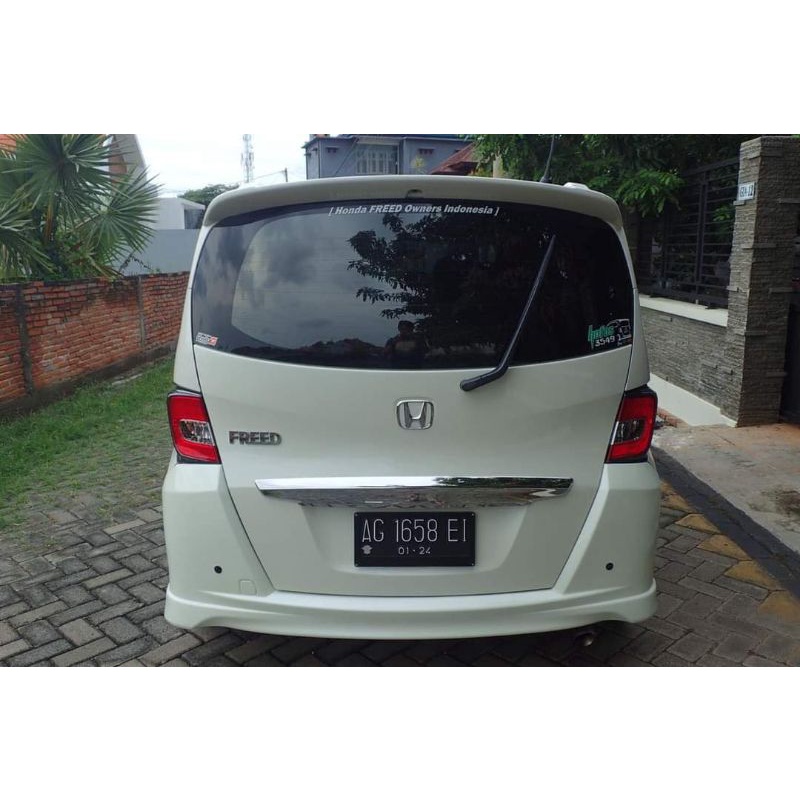 bemper belakang freed hybrid