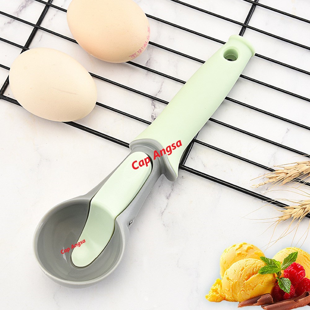 SENDOK ES KRIM ADONAN KUE BUAH CETAK BAKSO ICE CREAM SCOOP SEKOP FROZEN YOGURT SPOON DIAMETER 5cm