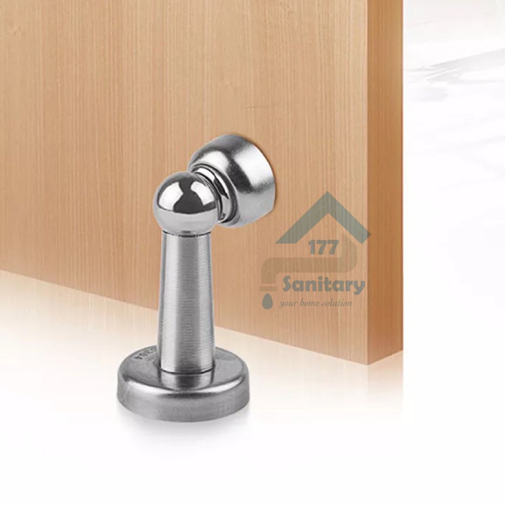 Door stooper stainless Murah Hitam- door stop  penahan pintu black magnet pintu doorstop stoper stenlis ganjalan pintu