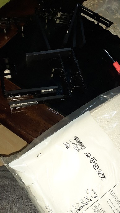 Tempat Batang Gorden Peralatan Batang Gordeng Pilihan Warna Hitam/ Putih Be1060