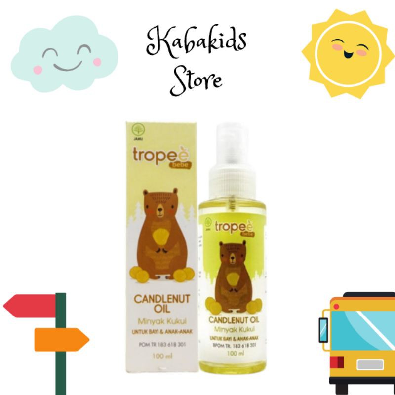 Trope Bebe Candlenut Oil Kukui 100ml