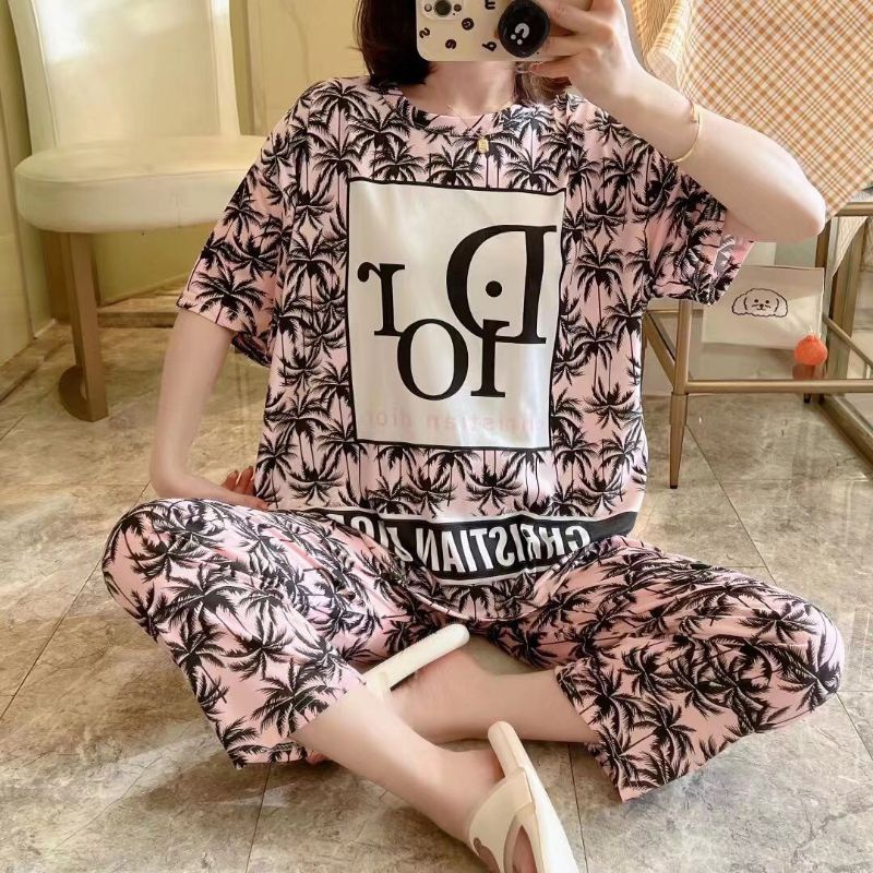 CP IMPORT SETELAN KAOS IMPOR KOREA BAJU TIDUR PIYAMA IMPORT CELANA PANJANG BISA COD KARYN COLLECTION