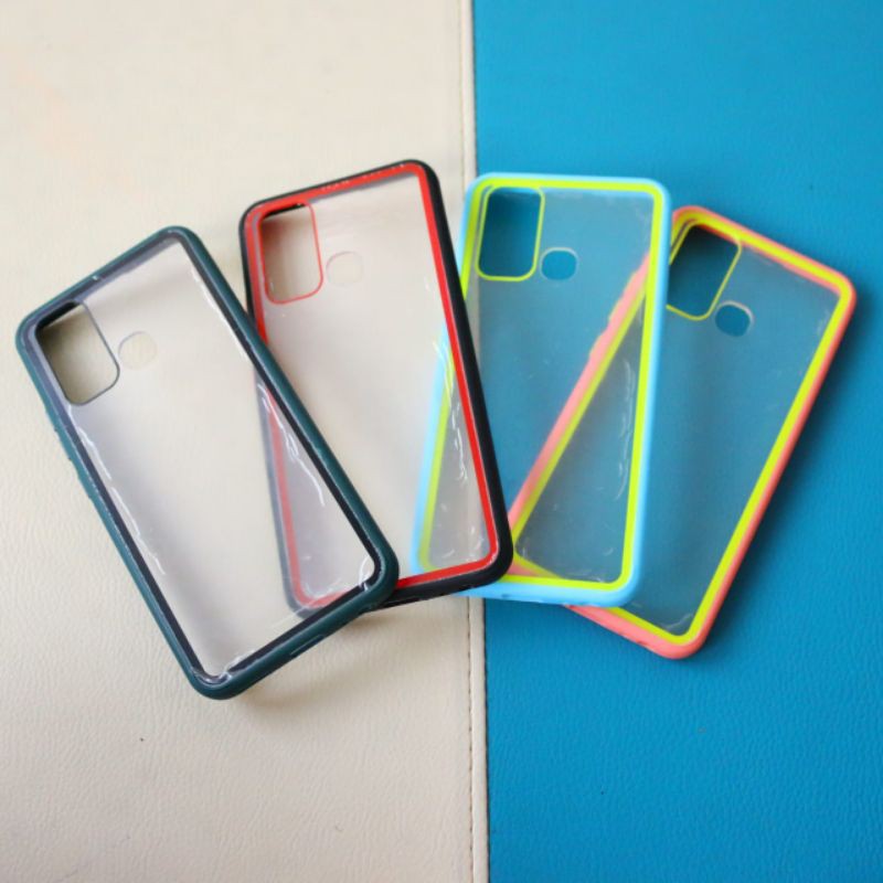 SALE.. SALE.. MURAH.. YKCS 0412 vivo y50 vivo y30 VIVO y20 case fuze 2 tone glass clear list warna c