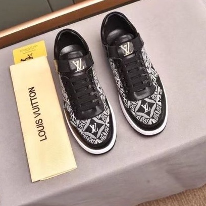 bisa cod sepatu pria sneaker ea mirror sepatu kets type lv 2020-2 shoes run away