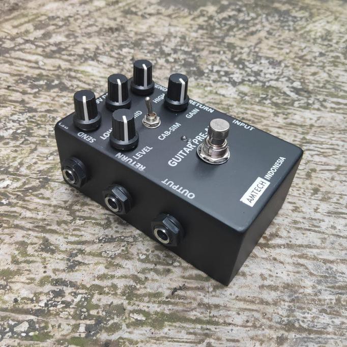 Preamp Gitar Clean Rase Fender Pedal Stomp Box Amtech Indonesia