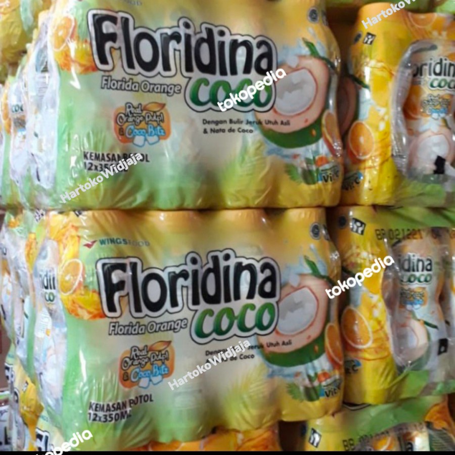 

FLORIDINA COCO 350ML DUS ISI 12 BOTOL/FLORIDINA RASA KELAPA