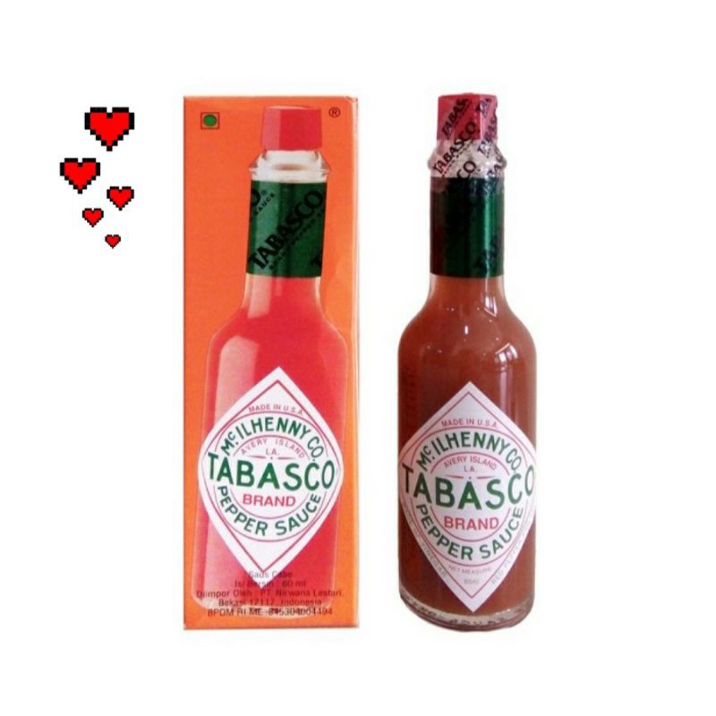 

Tabasco pepper sauce 60ml