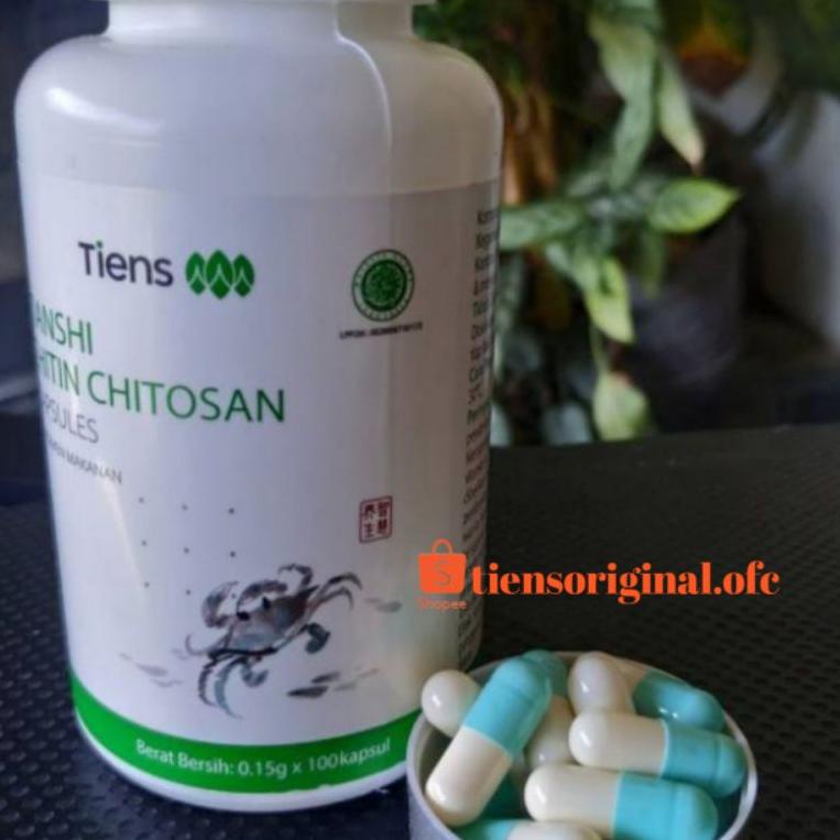 p22,, CHITIN CHITOSAN TIENS | PELANGSING BADAN AMPUH | ORIGINAL THIANSI | HERBAL