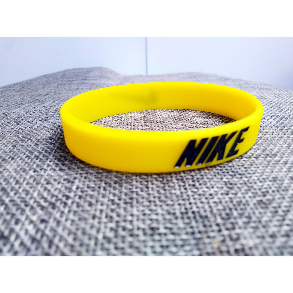 COD NIKE GELANG TANGAN PRIA - GELANG KARET NIKE SPORT ORIGINAL FASHION NIKE KUNING