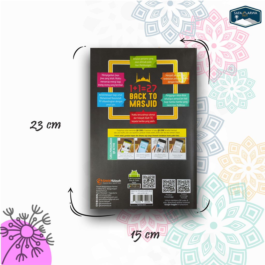 BUKU MOTIVASI ISLAMI :1 + 1 = 27 - BACK TO MASJID --1