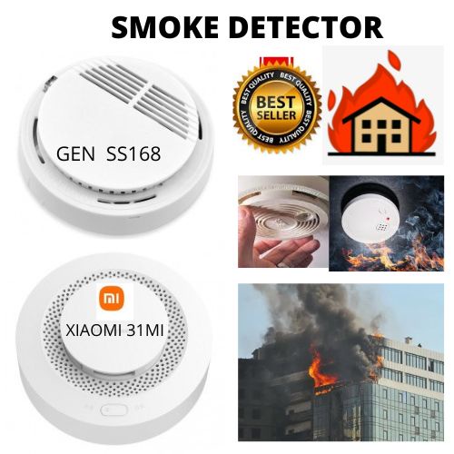 Alarm Alat Deteksi Asap Kebakaran Smoke Detector SS168 111153