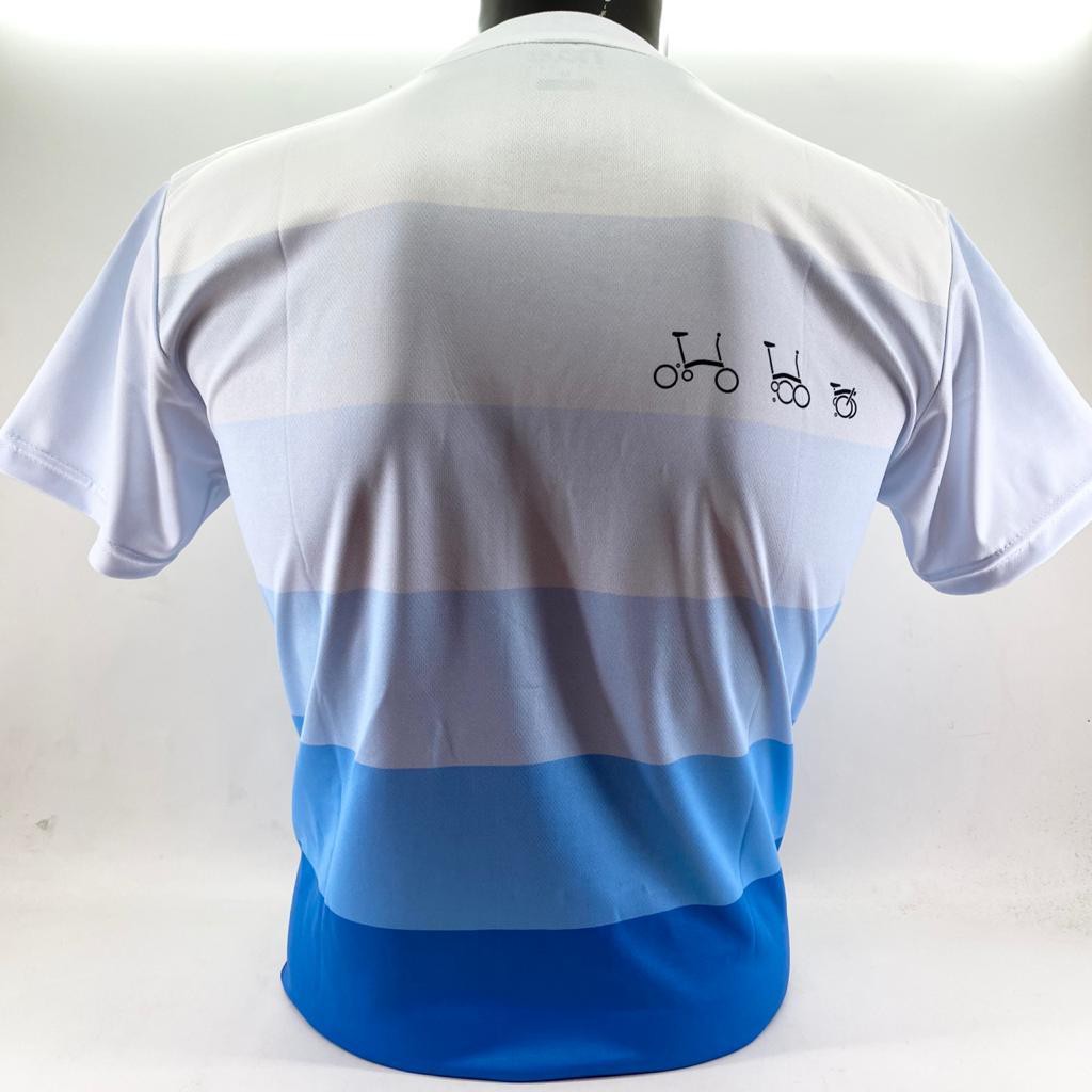 PAKET Rompi Vest Dan Kaos Jersey Sepeda Lipat Olahraga Gowes Unisex