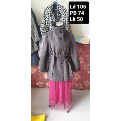 Coat wool Megar Alpaca