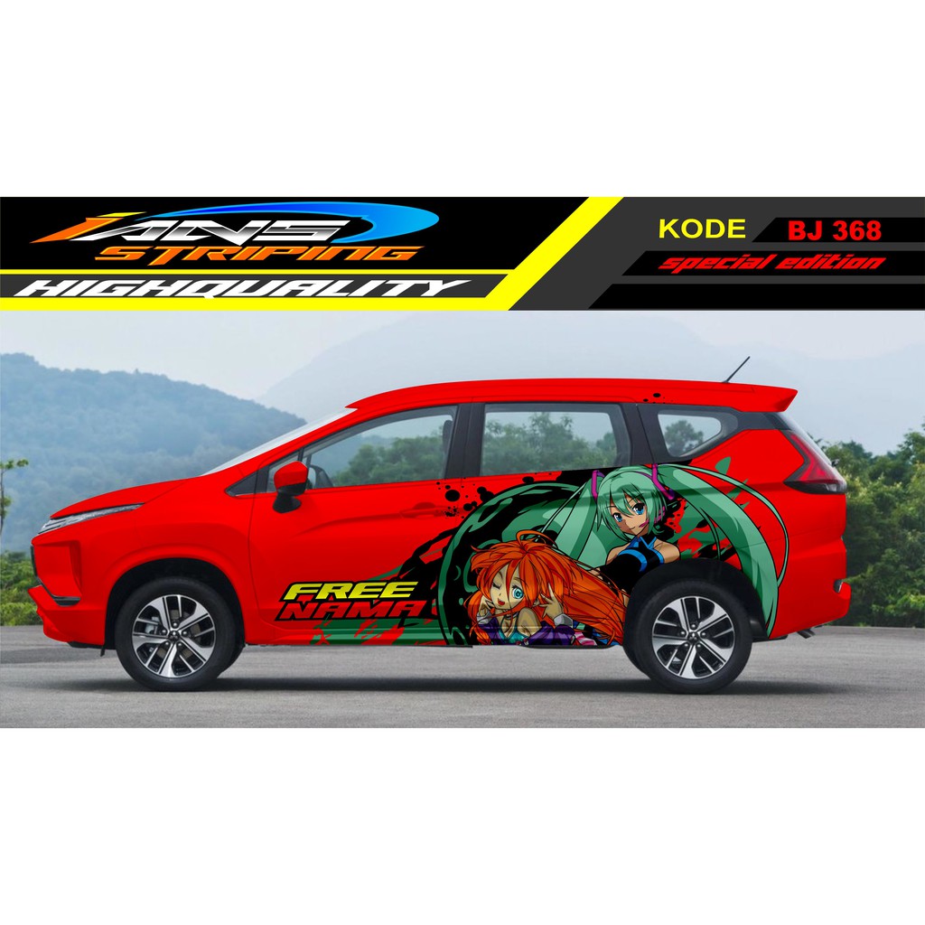 STICKER MOBIL XPANDER , INNOVA / DECAL STICKER MOBIL, INNOVA, RUSH, TERIOS / STICKER VARIASI MOBIL