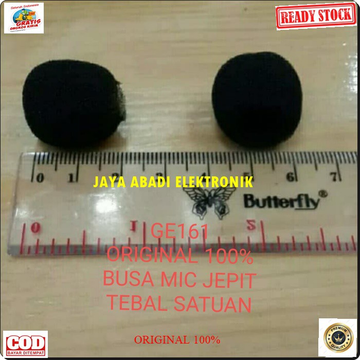 G161 Busa mic jepit bando klip headset tebal spoon mik pengaman microphone ori pembungkus mikrophone asli spon pelindung G161  UNTUK SEGALA JENIS MIC JEPIT KLIP ATAU BANDO HEADSET  Bahan sangat tebal dan tidak mudah sobek G161