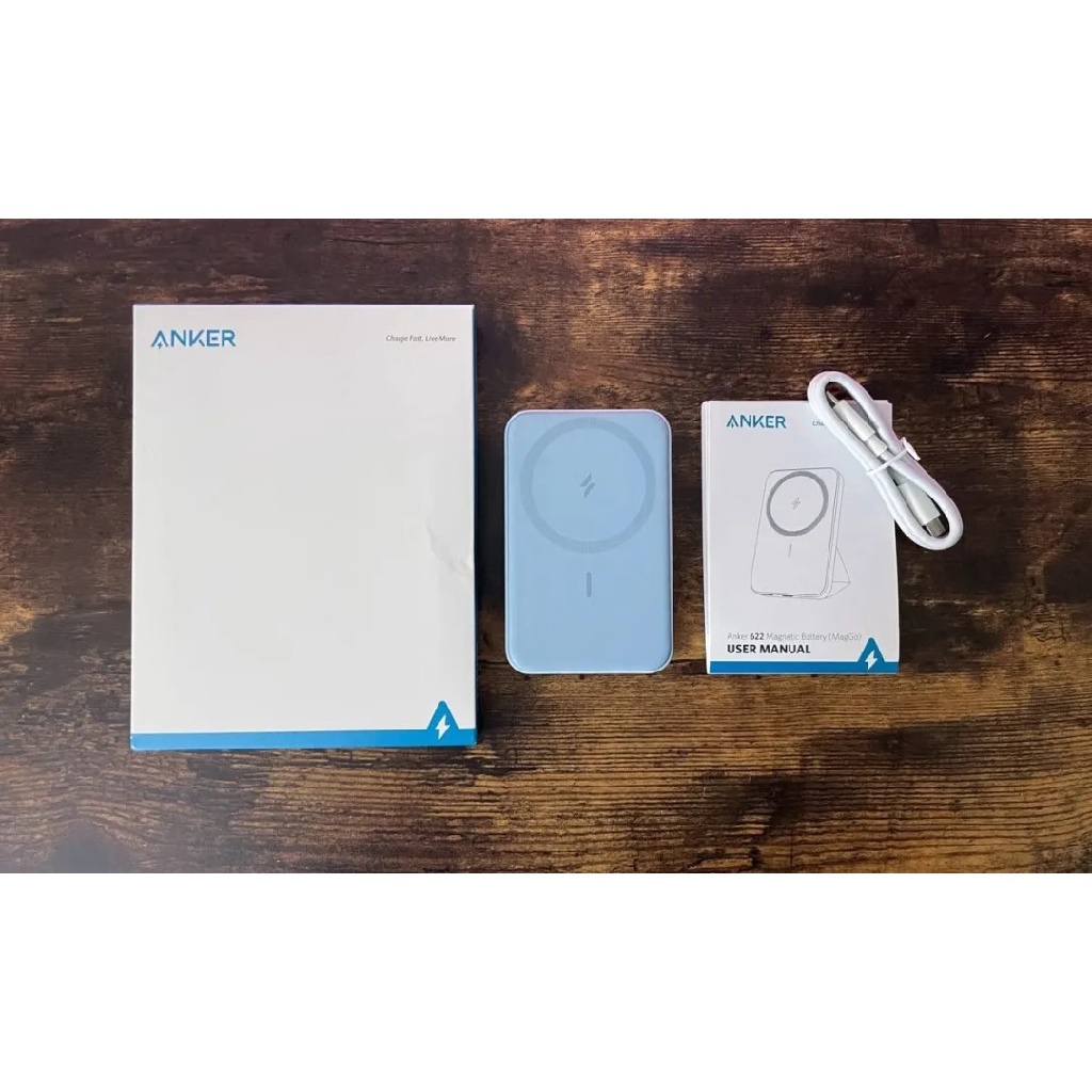ANKER A1611 - 622 Magnetic Battery MagGo for Smartphone - Powerbank Mini MagGo untuk Smartphone dengan Magnetic Wireless Charging Support