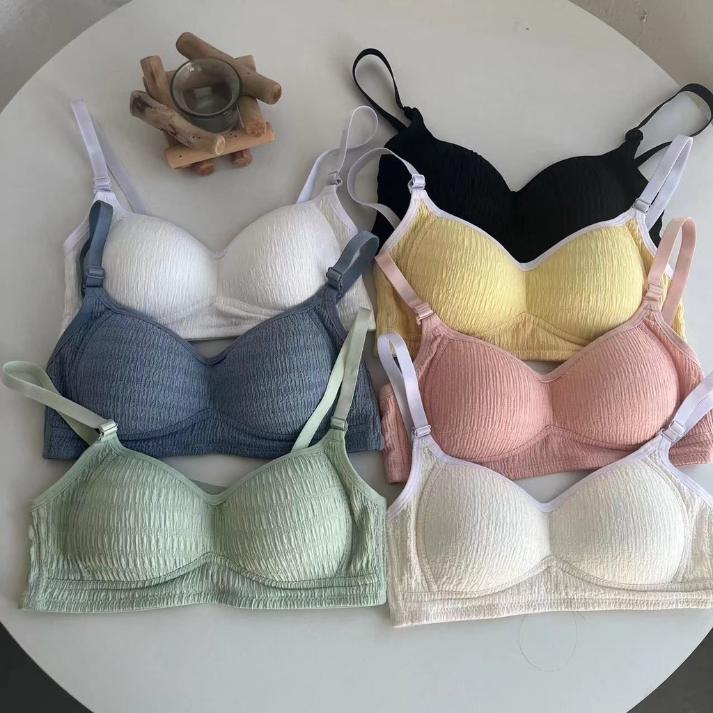 Brasay BRA PUSH UP Bra Tanpa Kawat Anti Kendur Untuk Wanita Import 9019