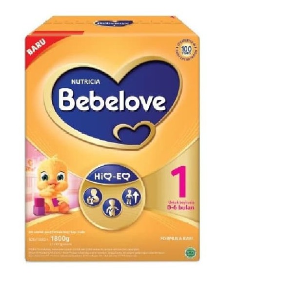 

BEBELOVE 1 SUSU FORMULA BAYI BOX 1800G 1800 G