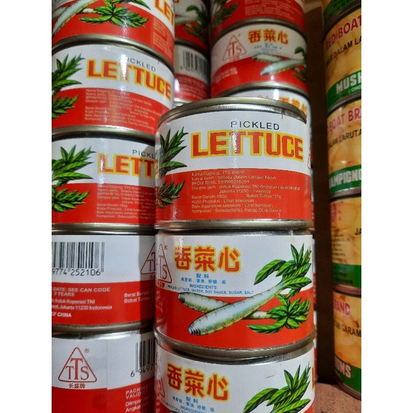 

lobak kaleng lettuce tts