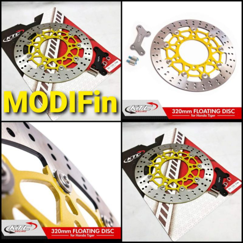 piringan cakram Old TIGER CB150 R MEGAPRO MPRO PRIMUS Original KTC Racing Disc Brake Floating 320 mm
