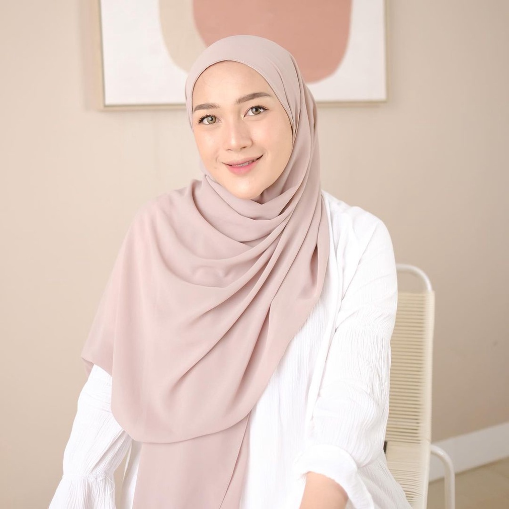 Pashmina Bando / Bandana Tali 2in1 Hijab Jilbab Bando Inner