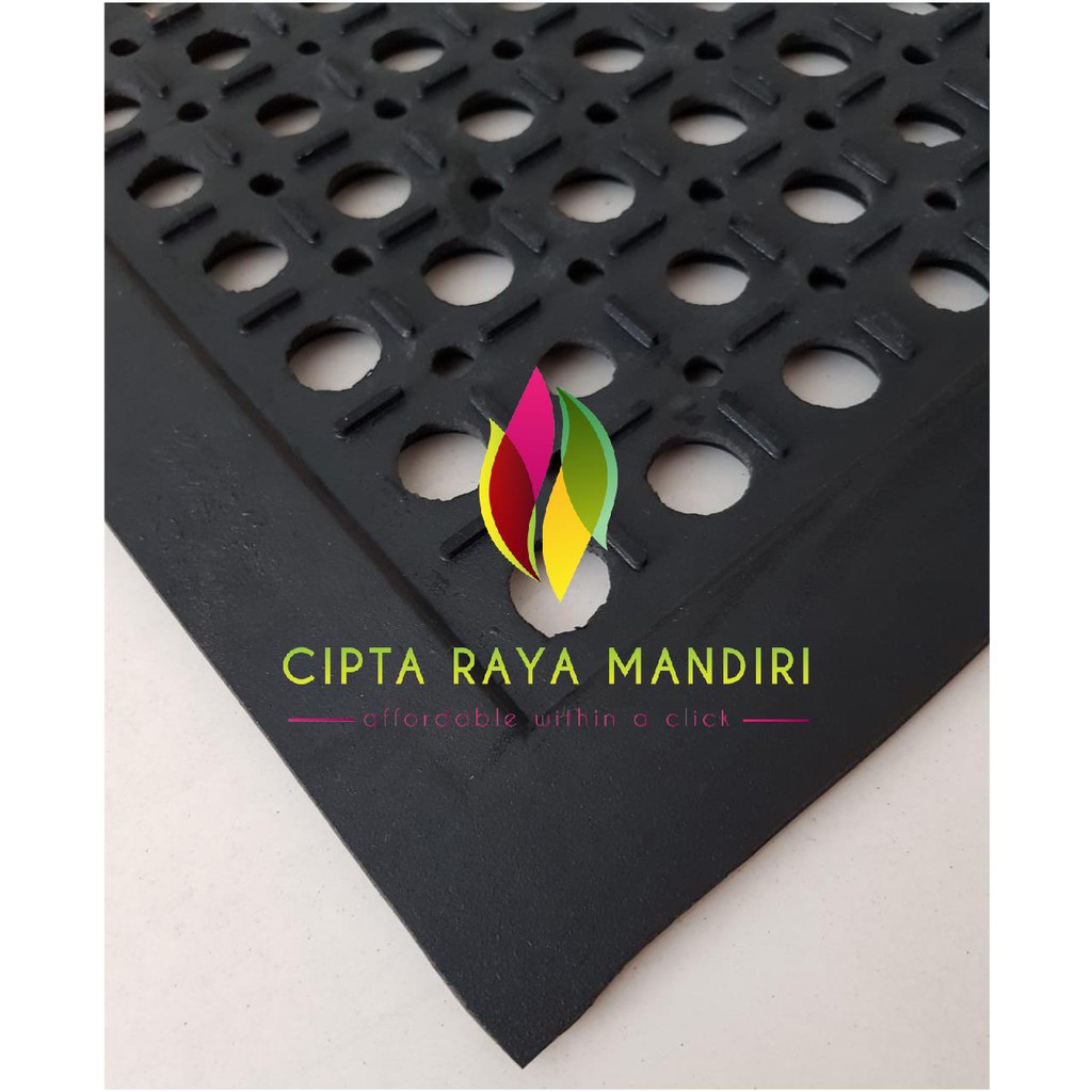 Karpet Karet Keset Anti Slip Kamar Mandi 90 x 150 Bavel