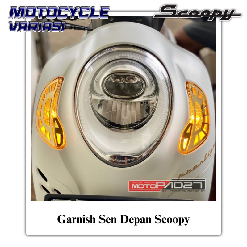 Garnish Sen Depan Scoopy Garnis Lampu Sen Scoopy