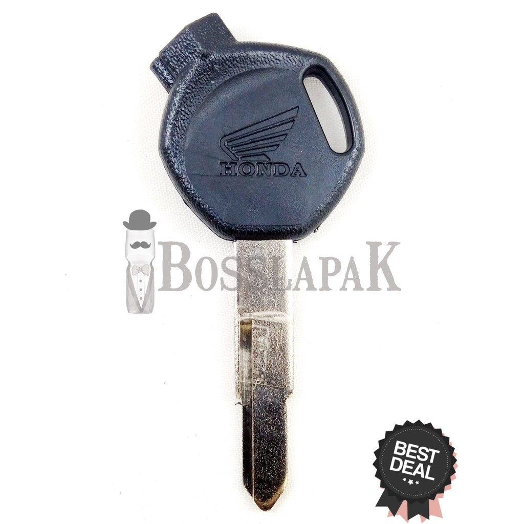 kunci duplikat keyblank motor honda supra 125 kanan magnet