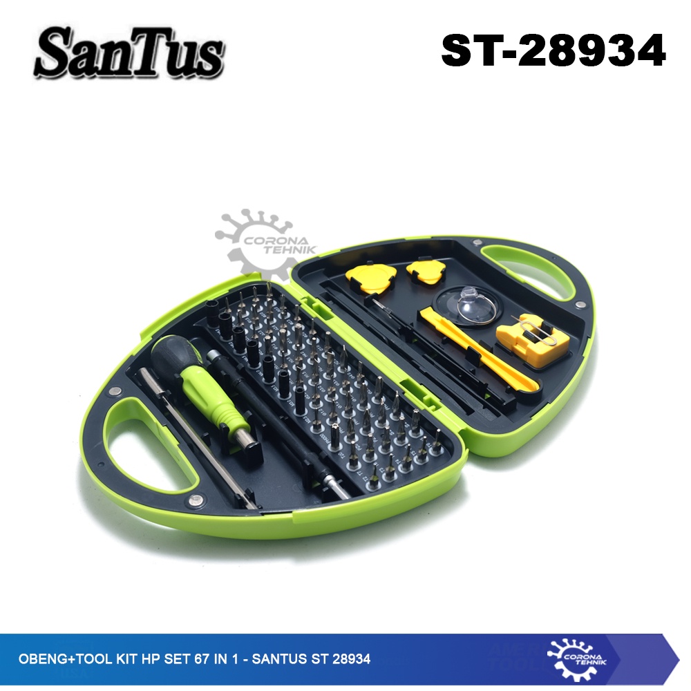 Santus ST-28934 - Obeng + Tool Kit HP Set 67 in 1