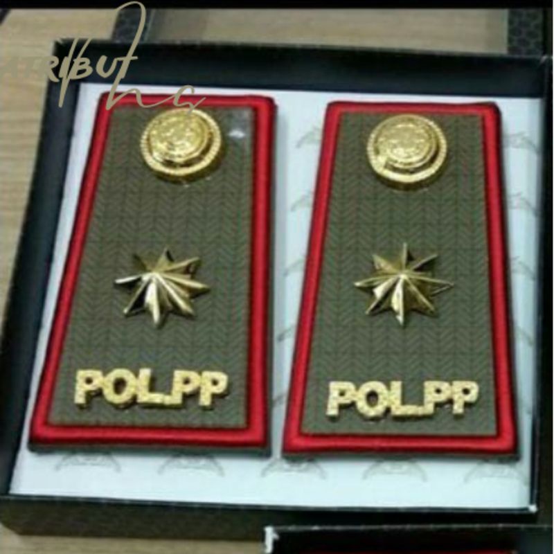 pangkat POL PP PDH golongan 4C Lis bordir