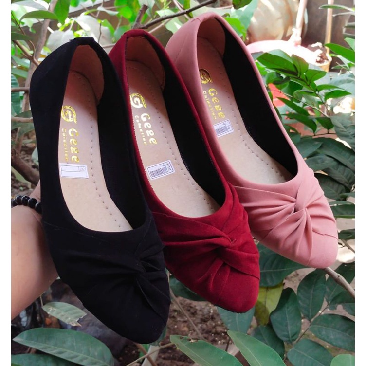 SEPATU FLAT SIMPUL CANTIK GEGE