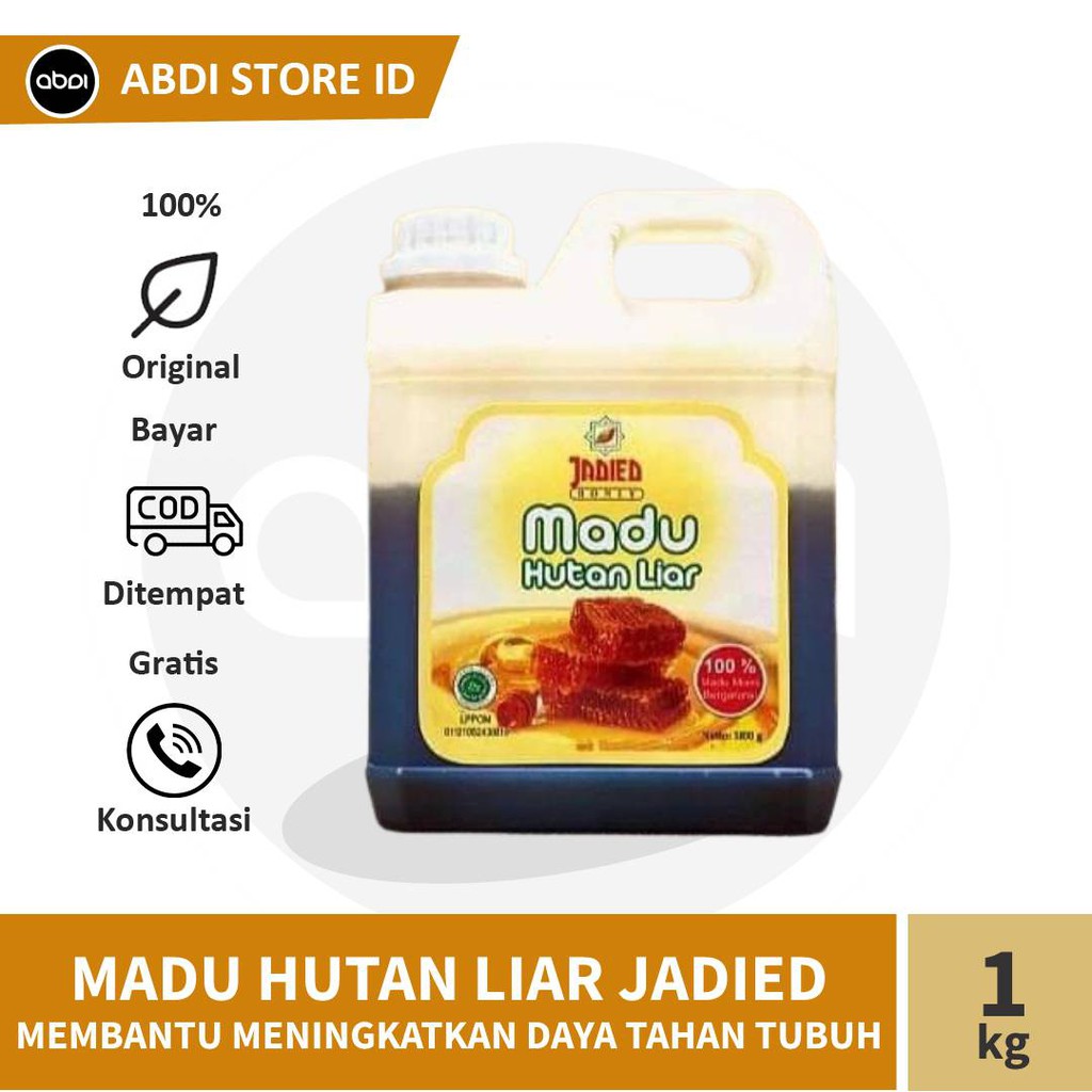

Madu Hutan Liar Jadied 1kg Meningkatkan Sistem Kekebalan Tubuh