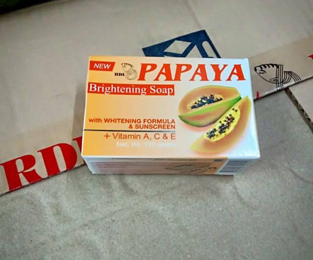 SABUN RDL PAPAYA ORIGINAL - Brightening Soap 135g