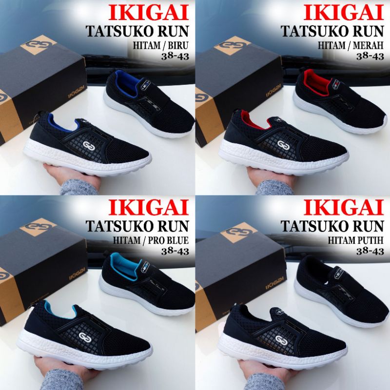 SEPATU IKIGAI TATSUKO RUN - SEPATU SLIP ON PRIA