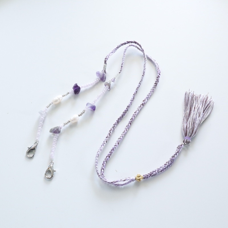 amethyst strap masker dan connector