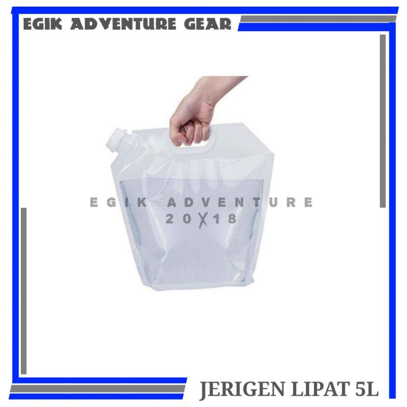 Jerigen lipat 5L | Jerigen Portable Camping 5L