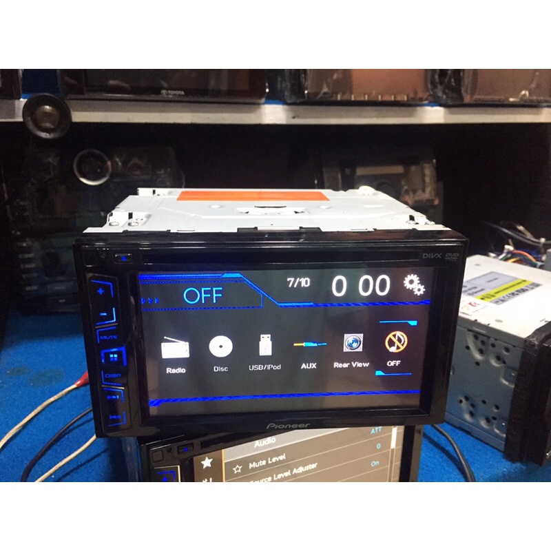 Head unit pioneer avh-195 Dvd