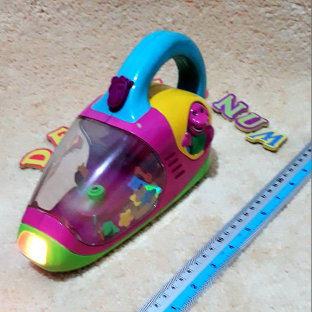 Fisher Price Barney Vacum Cleaner preloved anak branded