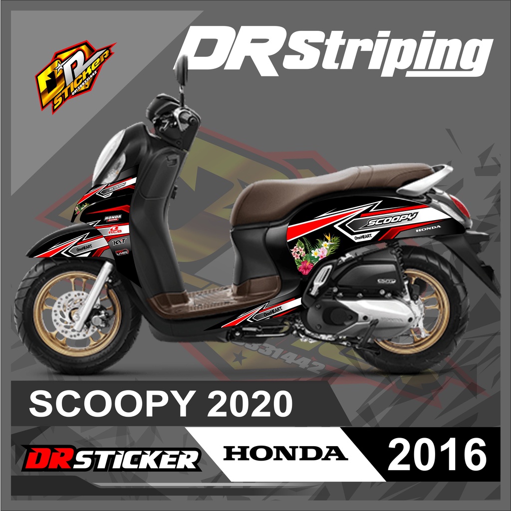 2016 Striping Scoopy 2020 New - Striping Semi full Scoopy New 2020