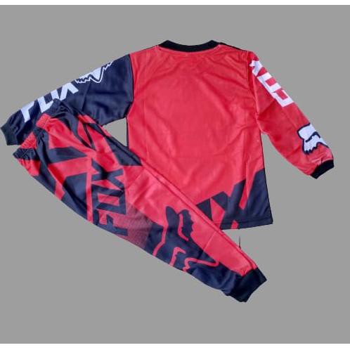 Setelan baju balap Honda /baju kaos balap motor cross /setelan baju team honda (KODE Y2734)